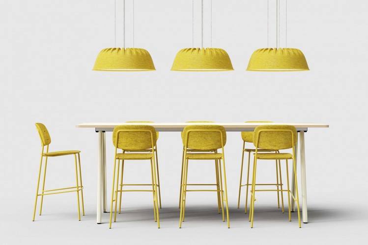 Дизайн интерьера офиса индивидуален: новая лампа Fost от DeVorm 1
