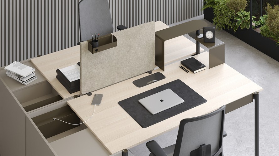 Офисный стол «ZEDO» для любой обстановки от Narbutas 8