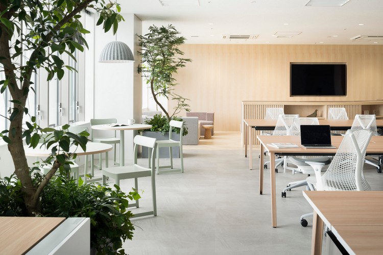 Дизайн офиса в японском стиле 1