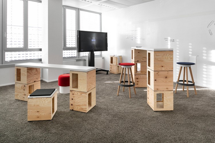 Модульная мебель для офиса от Bene 1
