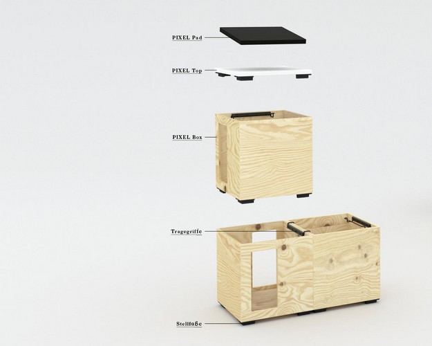 Модульная мебель для офиса от Bene 2