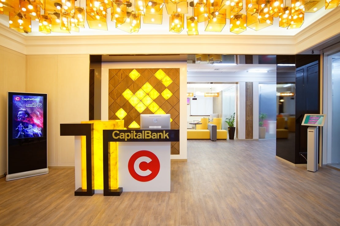 дизайн офиса Capital Bank 1